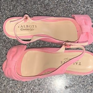 Talbots Salmon Shoes